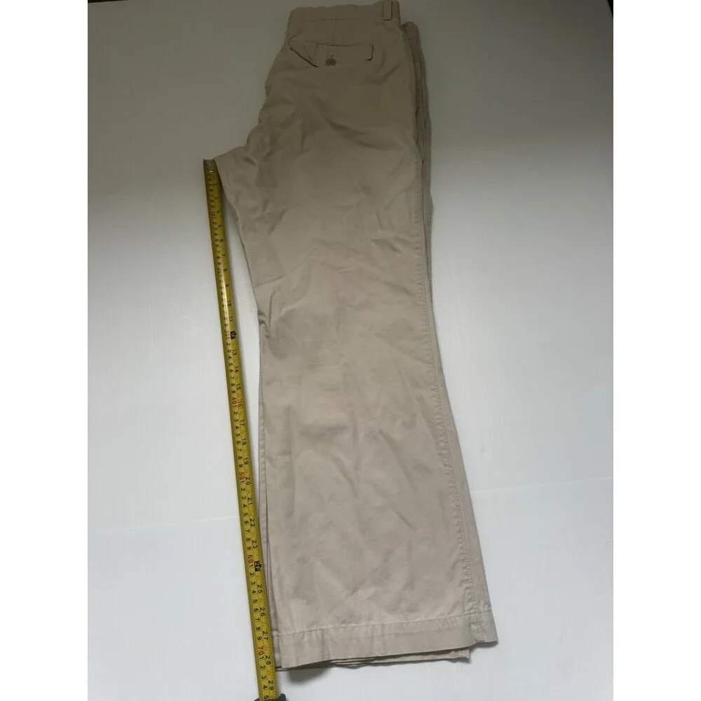 Banana Republic Factory Tailored Fit Khaki Chino Pants Men’s Size 30x30